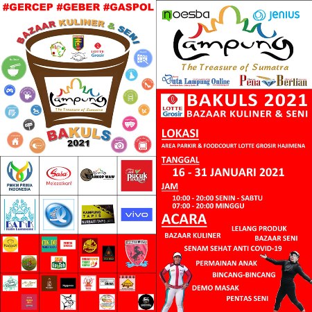 Semarak Awal Tahun LEC Gelar Bazar Kuliner dan Seni