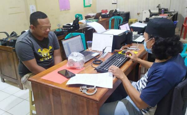 Satres Narkoba Polres Lampung Utara Amankan Dua Orang Terduga Pelaku Penyalahguna Narkoba