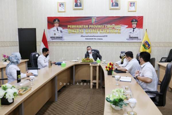 Pemprov Lampung Terima Arahan Surat Edaran Mendagri tentang Kemudahan Investasi dan Pemulihan Ekonomi