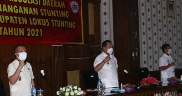 Dinkes Tuba Gelar Sosialisasi Regulasi Daerah Penanganan Stunting