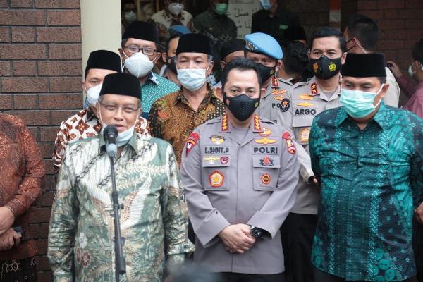 Sinergikan Ulama dan Umara Jaga Kamtibmas Kapolri Jenderal Sigit Kunjungi PBNU