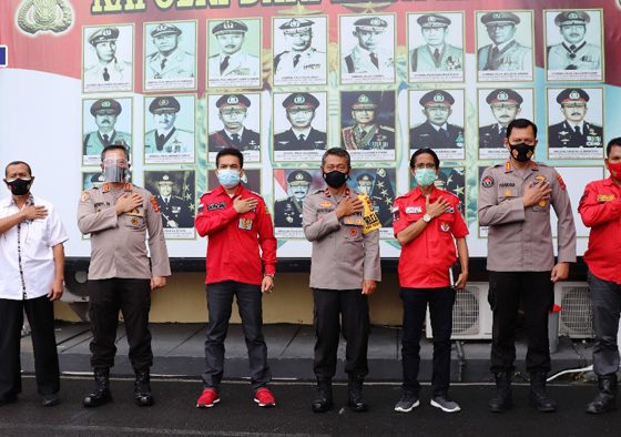 Pemuda Batak Bersatu Audensi ke Polda Lampung