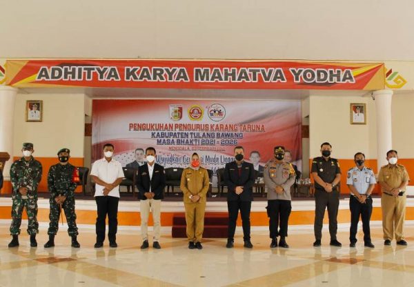 Karang Taruna Kabupaten Tulang Bawang Resmi Dikukuhkan