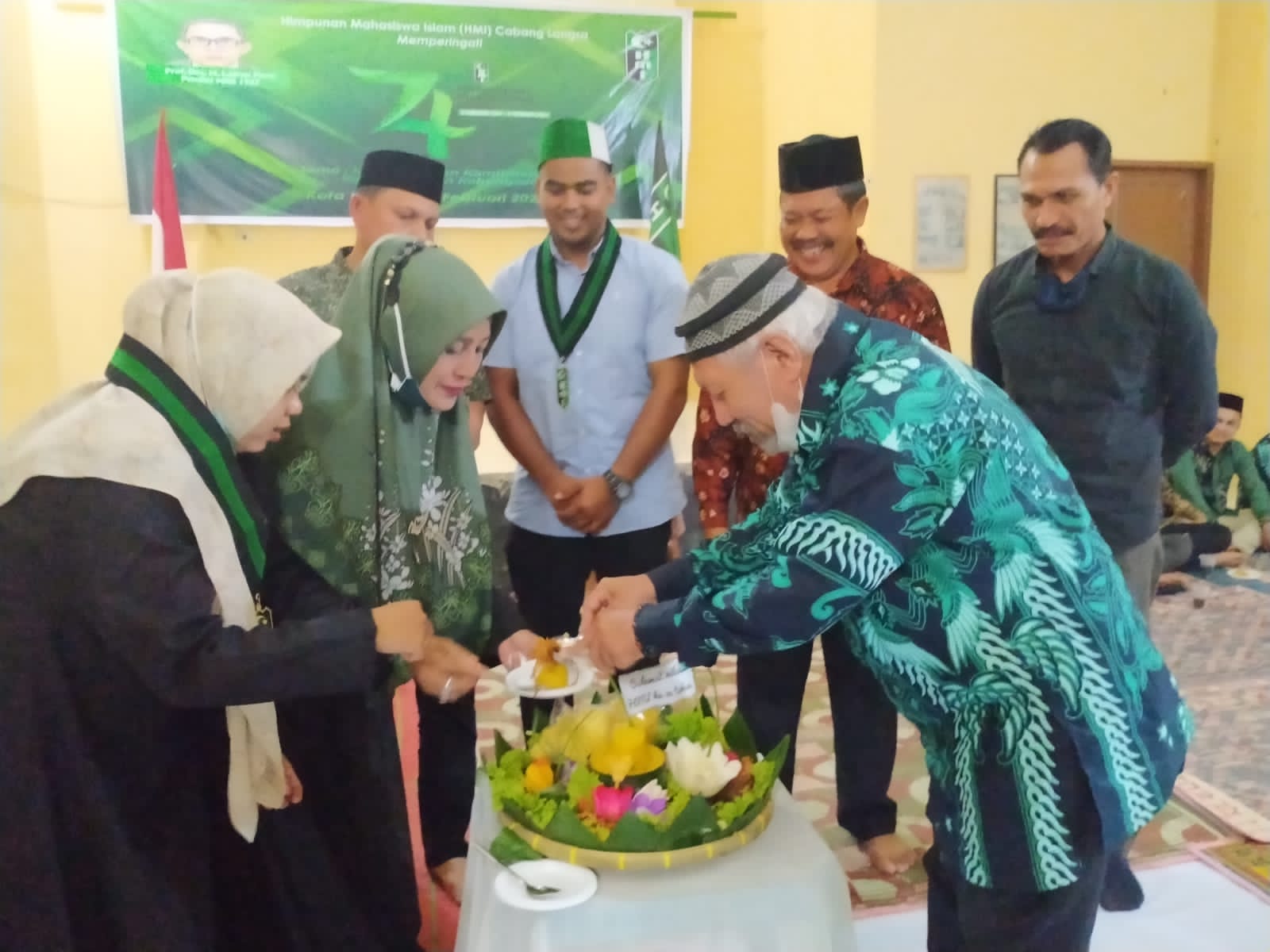 HMI Cabang Langsa memperingati Milad HMI ke -74 