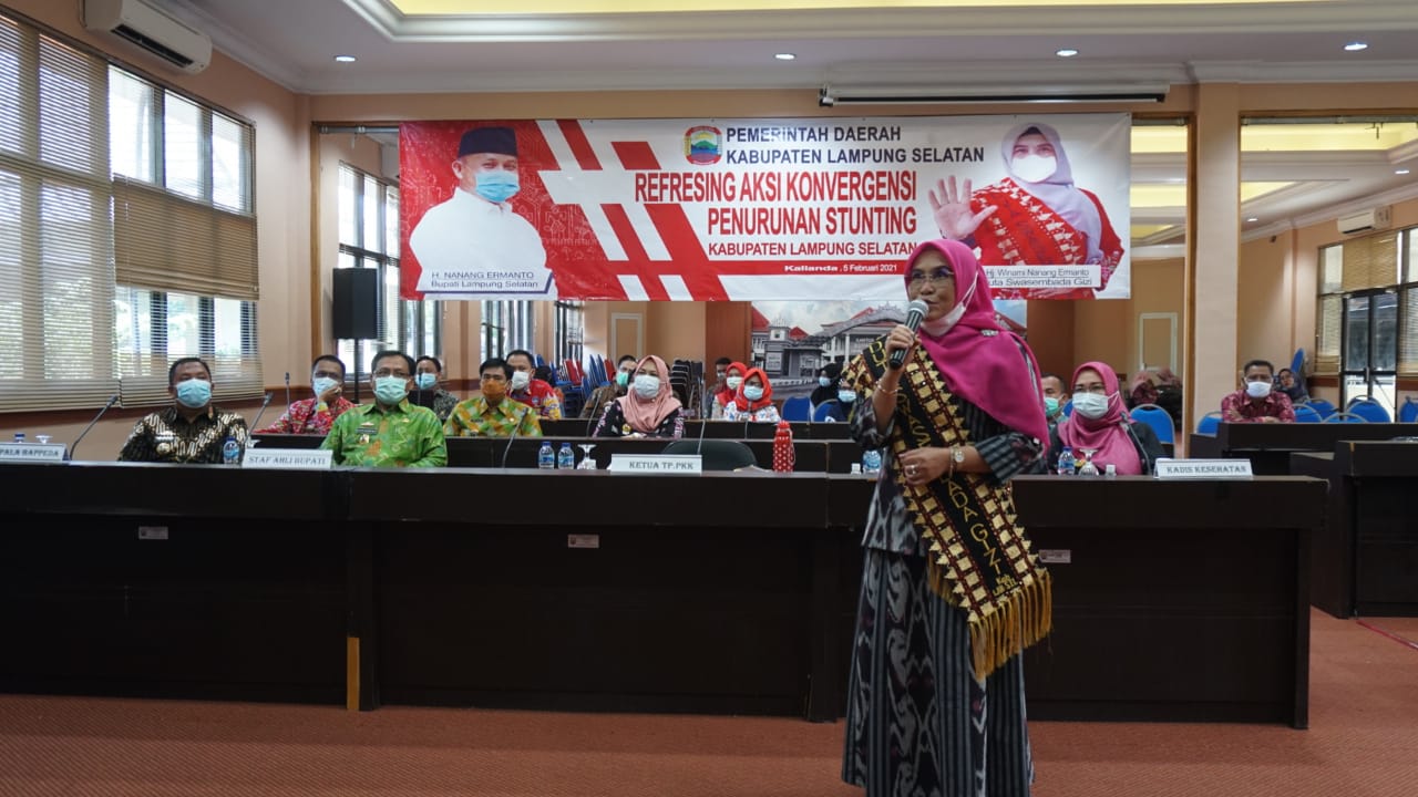 Dinilai Berhasil Tangani Stunting, Winarni Jadi Pembicara Program Aksi Konvergensi Penurunan Stunting Ditingkat Nasional