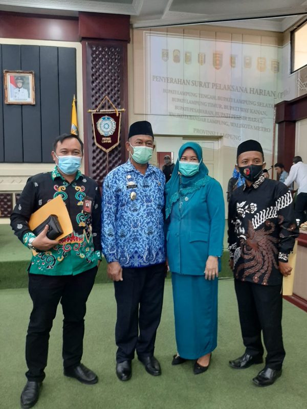 Misnan Resmi Jabat Plh Wali Kota Metro