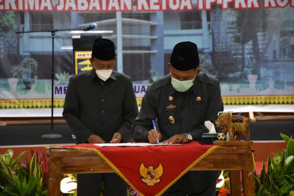Pemkot Metro Gelar Sertijab Wali Kota dan Wakil Wali Kota Metro Periode 2016-2021