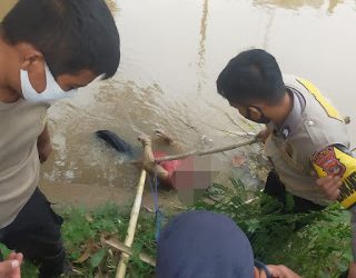 Pamit Mancing Joko Ditemukan Tewas di Aliran Irigasi Way Sekampung