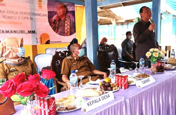 Hi. Tamanuri Lanjutkan Safari Reses di Desa Bangunjaya dan Cempaka Timur Serap Aspirasi