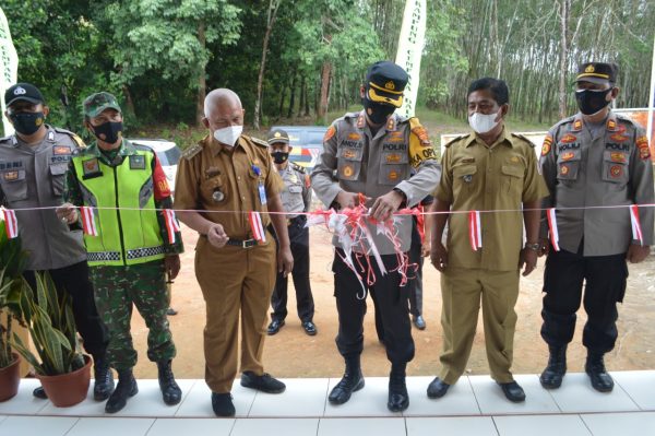 Kapolres Tulang Bawang Resmikan KTN Kecamatan Menggala Timur