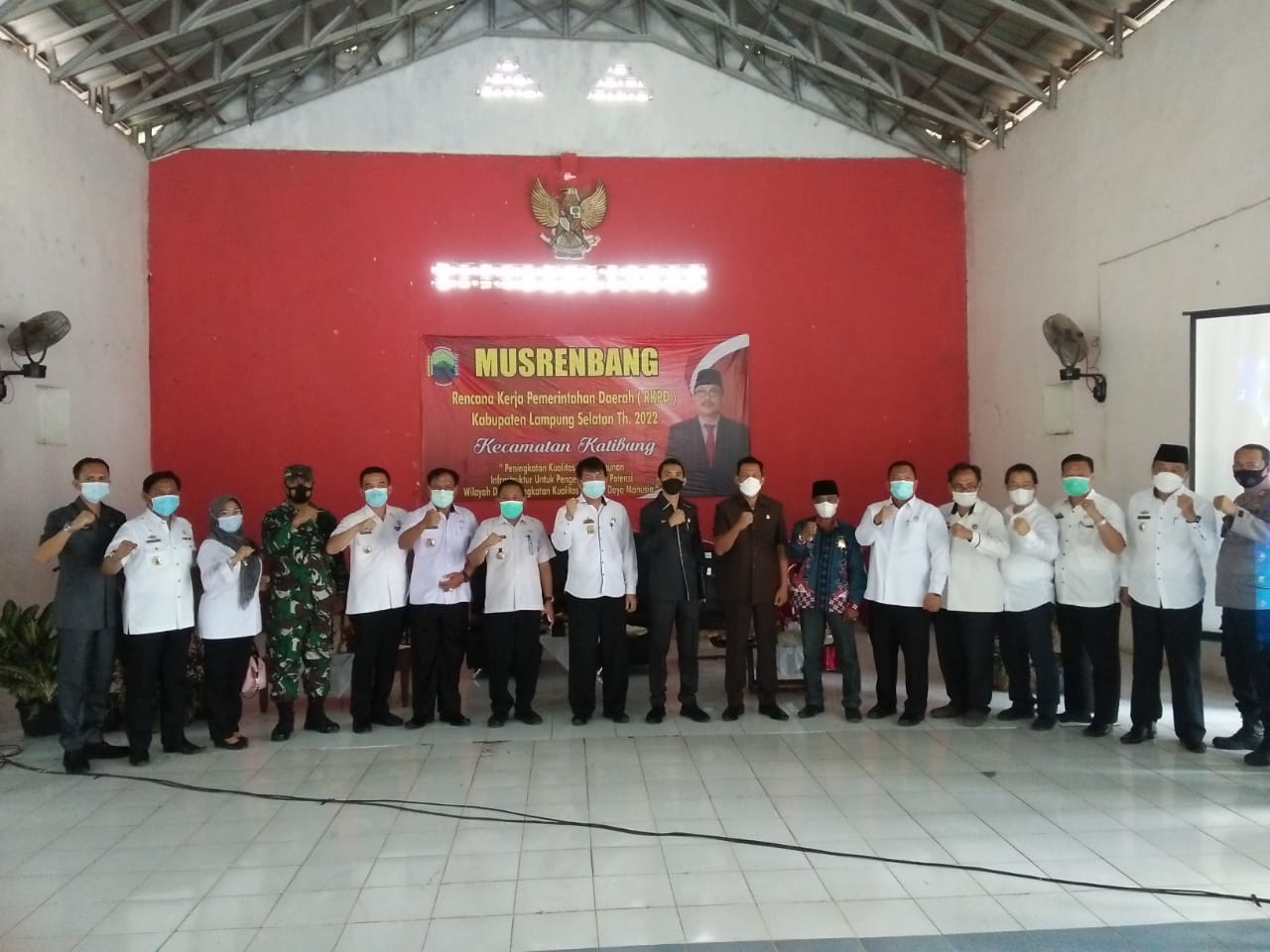 Burhanuddin Buka Musrenbang RKPD Kecamatan Katibung