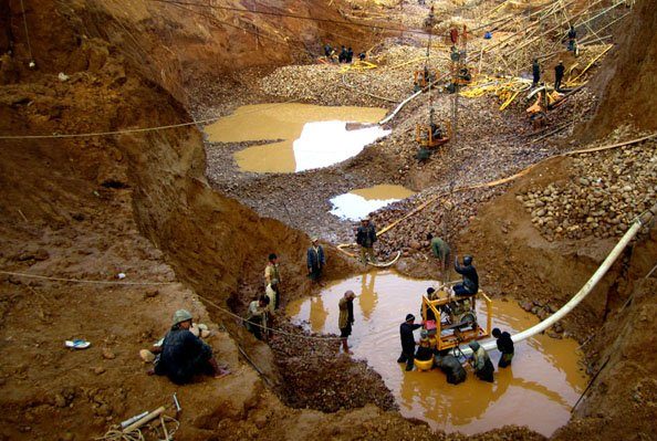 Polda Lampung Tangkap Penambang Emas Liar Gunakan Bahan Kimia di Way Ratai