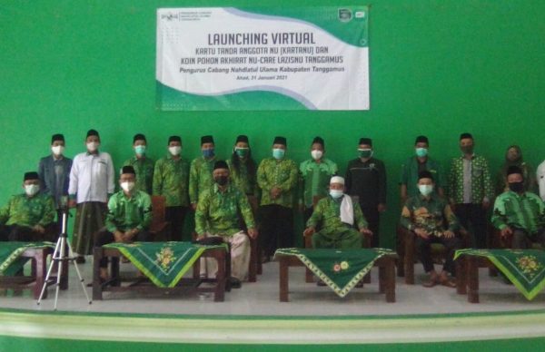 Momentum Harlah Ke-95, PCNU Tanggamus Tanam Pohon Akhirat