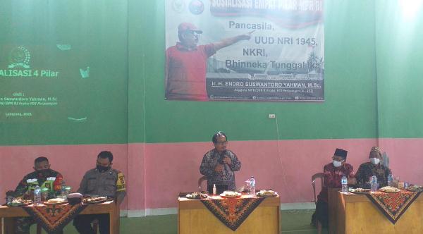 Endro Suswantoro Yahman Sosialisasi Empat Pilar Kebangsaan di Banyumas