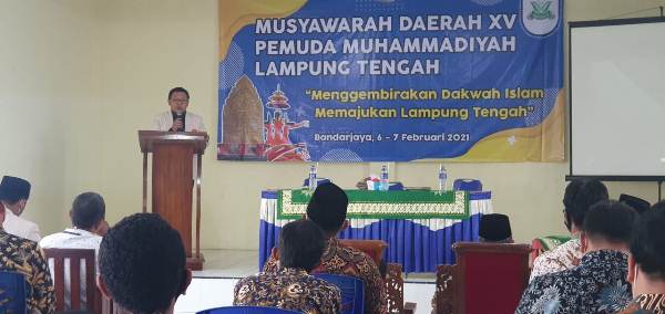 Pemuda Muhammadiyah Lampung Tengah Gelar Musda Ke-15