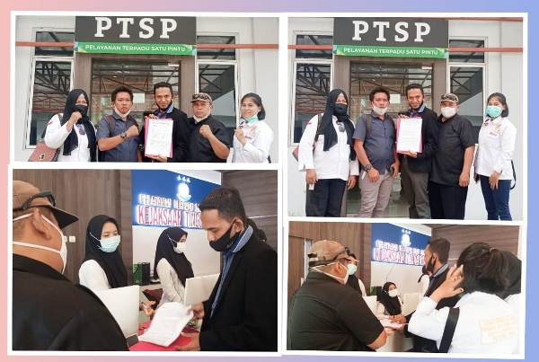 Diduga Rugikan Negara, PJI-Demokrasi Laporkan Busrianto Mantan Kades Ke Kejati Riau