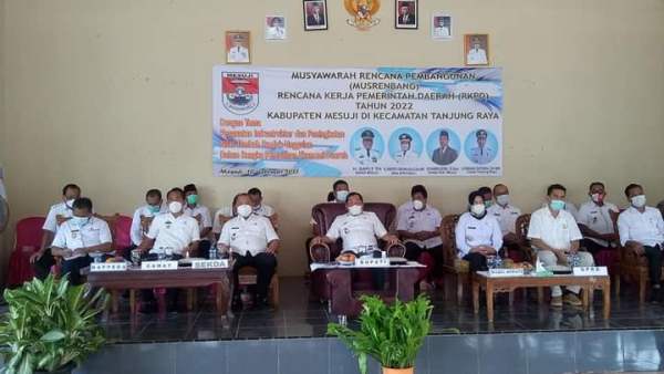 Bupati Saply Buka Musrenbang RKPD Mesuji Tahun 2022