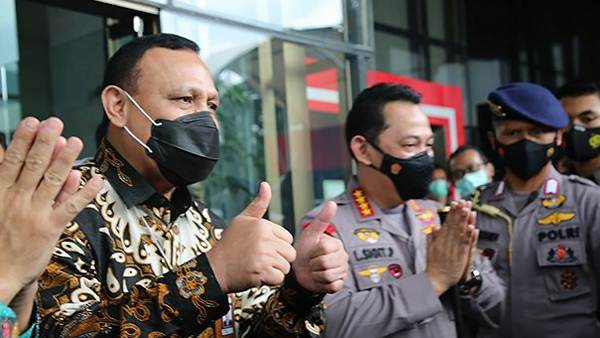 Tingkatkan Sinergi, Kapolri Kunjungi KPK RI