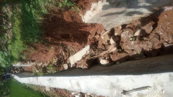 Baru Rampung, Saluran Irigasi Di Desa Kota Jawa Kabupaten Pesawaran Beberapa Kali Ambrol