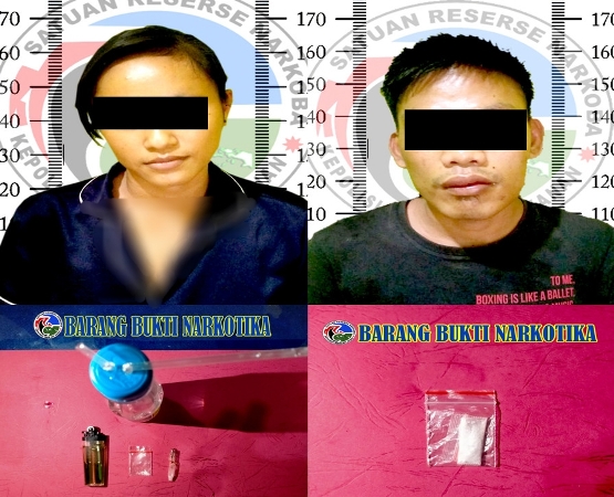 Dua Warga OKU Selatan Ditangkap Sat Resnarkoba Polres Way Kanan