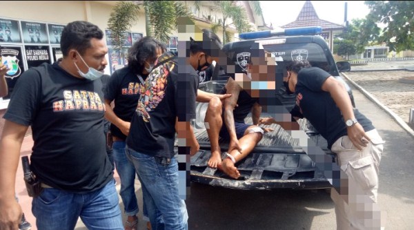 Pelaku Begal Yang Tewaskan Supir Mobil Bermuatan Ayam Ditangkap Tim Tekab 308 Polres Mesuji