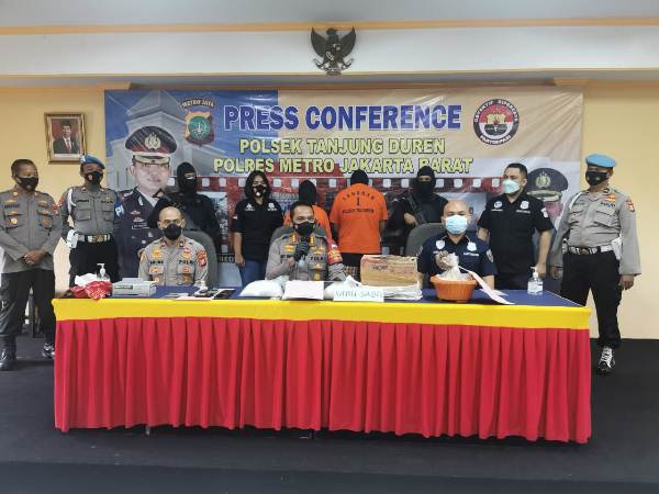 Polsek Tanjung Duren Amankan 4 Kg Narkoba jenis sabu yang Diselundupkan Melalui Tangki Bensin Mobil