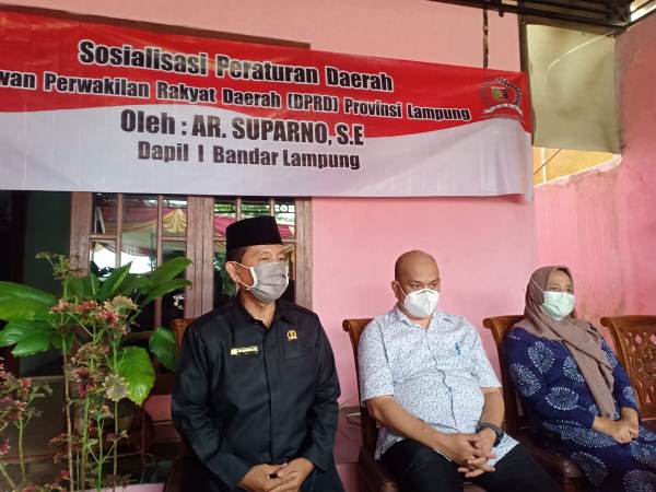 AR. Suparno Sosialisasikan Perda Nomor 3 Tahun 2020