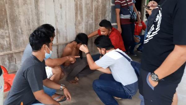 Tekab 308 Polres Mesuji Amankan Pelaku Penganiayaan Terhadap Anak Kandung