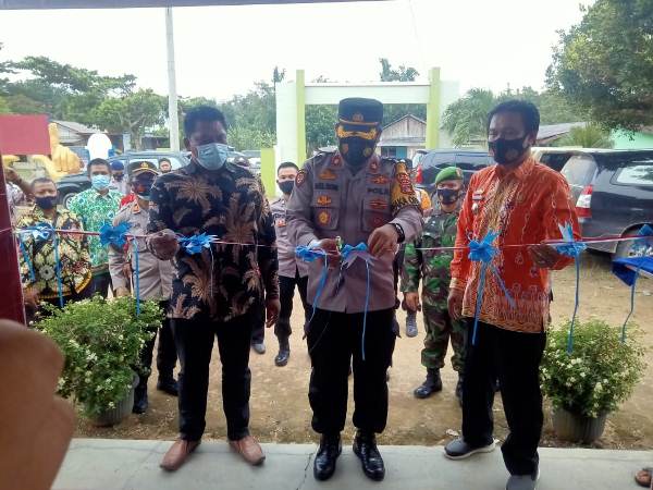 Wakapolres Tulang Bawang Secara Simbolis Resmikan KTN di Kecamatan Banjar Margo