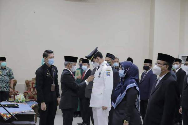 Sebanyak 46 Pejabat Eselon III dan IV Dilantik Bupati Pringsewu