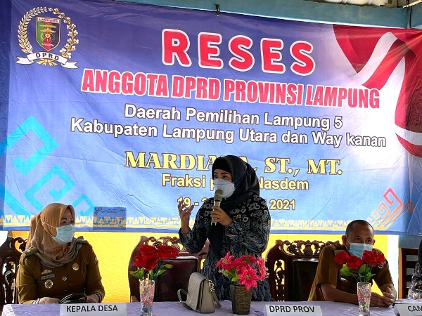Reses di Bangunjaya dan Cempaka Timur, Mardiana Sampaikan Pola Tanam Tumpangsari dan Pemanfaatan Pekarangan Tingkatkan Ketahanan Pangan Mandiri