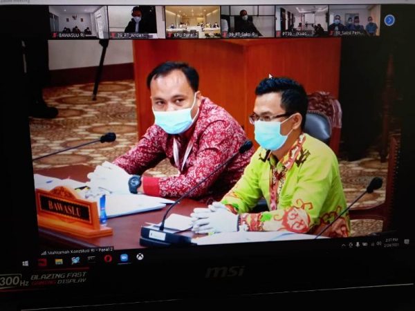 Bawaslu Pesbar Sampaikan hasil pengawasan Pilkada di MK