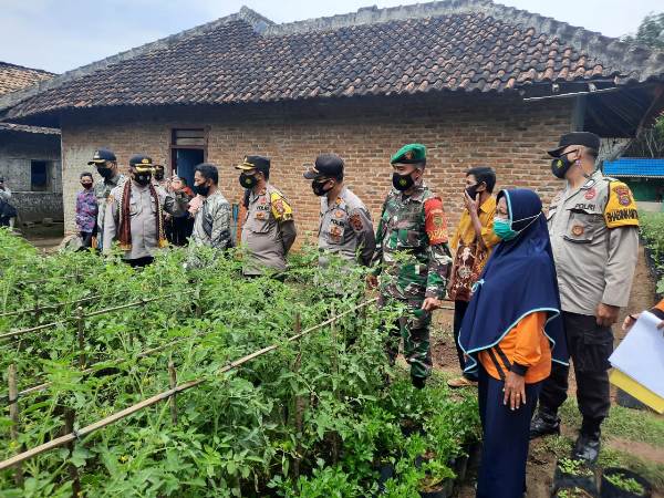 Polres Lampung Utara Kembali Resmikan Kampung Tangguh Nusantara