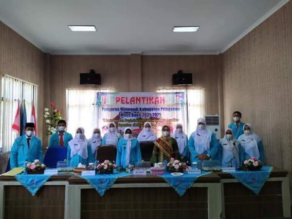 Pengurus Himpaudi Kabupaten Pringsewu Dilantik