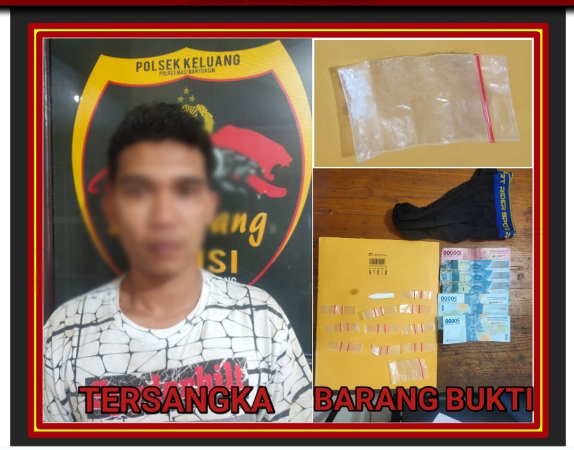 Polsek Kaluang Ringkus Pengedar Sabu