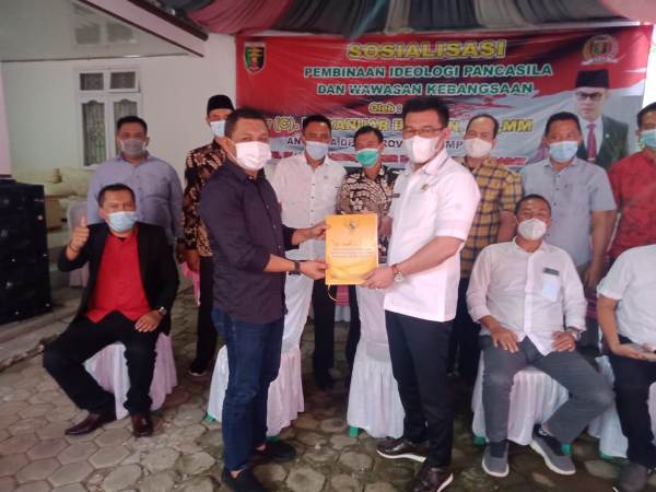 Yanuar Irawan Sosialisasi Pembinaan Ideologi Pancasila dan Wawasan Kebangsaan