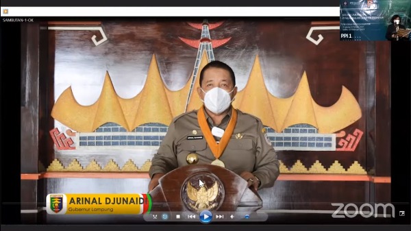 Gubernur Arinal Djunaidi Disumpah Manjadi Insinyur Kehutanan IPB