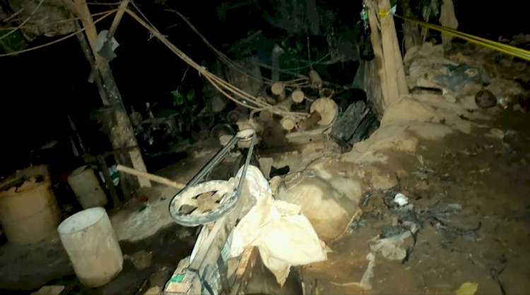 Polres Pesawaran Grebek Lokasi Tambang Emas Ilegal di Desa Buntur Sebrang Way Ratai