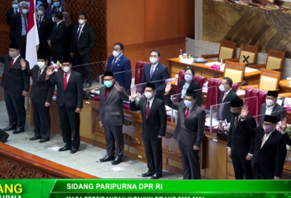 Paripurna DPR Setujui 9 Calon Ombudsman RI 2021-2026