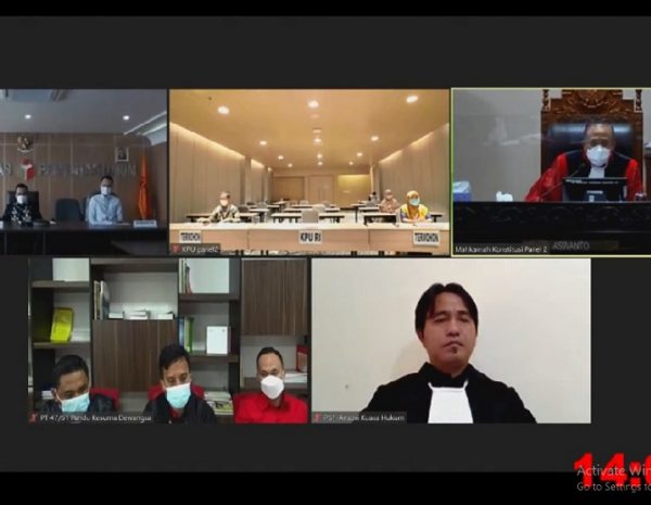 KPU Menolak Tuduhan Gugatan, Hipni-Melin dan Tony-Iman Yakim di Sidang MK 