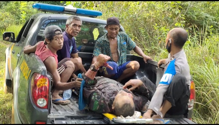 Petani Yang Berkelahi Dengan Oknum Anggota TNI Ditangkap Polres Lampung Barat