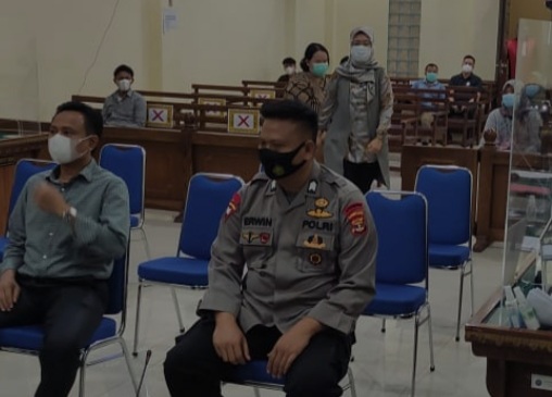 Ajudan Mustafa Bripka Erwin Mursalim Bantah Disebut Sebagai Penyalur Fee Proyek Ke Oknum Pejabat Kejati dan Polda Lampung