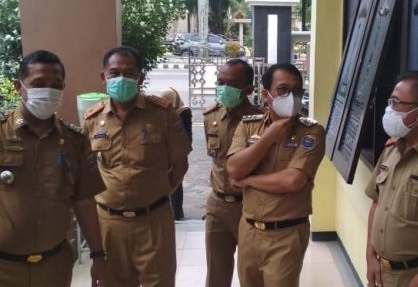 Wahdi-Qomaru Kunjungi dan Tinjau Fasilitas Tiap OPD Kota Metro