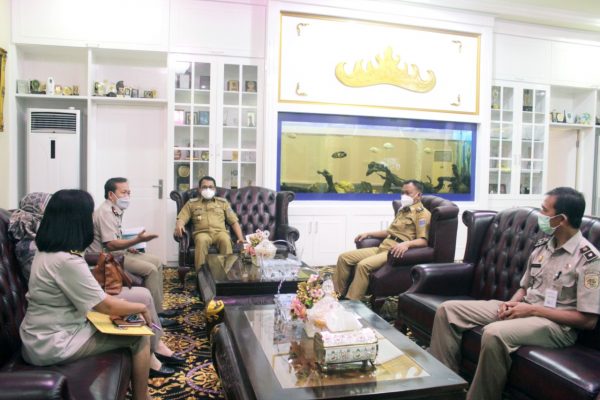 Menuju Kota Metro Lengkap Kakantah Kota Metro Fauzimar Audensi Dengan Walikota