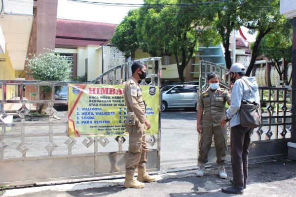 Pemkot Metro Terapkan Peraturan Pembatasan Izin Masuk dan Bertamu