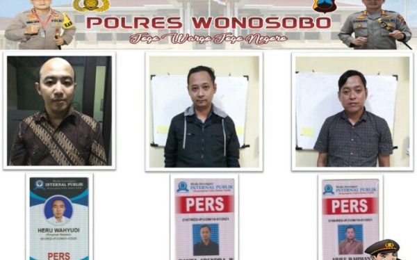 Peras Kadis PUPR Modal Temuan BPK Tiga Wartawan Gadungan Kena OTT BB Rp20 Juta