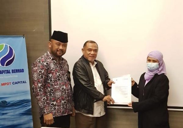 MPDT Capital Berhad Bersama Beberapa Daerah Diskusi Virtual Bahas Investasi Pengelolaan Air Bersih, Lampung Menunggu Reson Gubernur
