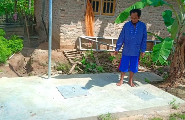 Proyek Sanitasi Padat Karya Rp350 Juta di Desa Tanjung Wangi dan Tritunggal Jadi Bancaan KSM