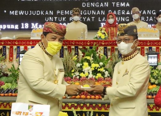 HUT ke 57 Lampung Arinal Bicara Banyak Hal Keberhasilan Pembangunan? 