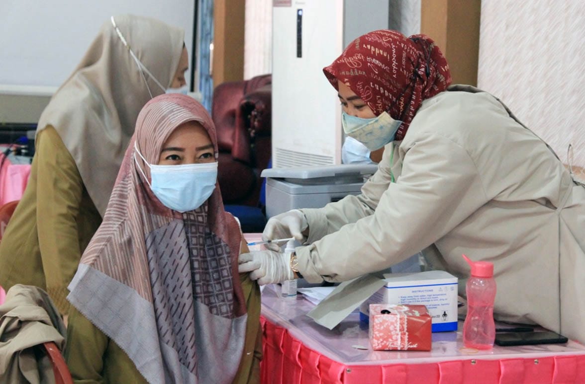 Vaksinasi Covid-19 Dosis Kedua Sasar Pejabat  Eselon III dan IV di 7 OPD